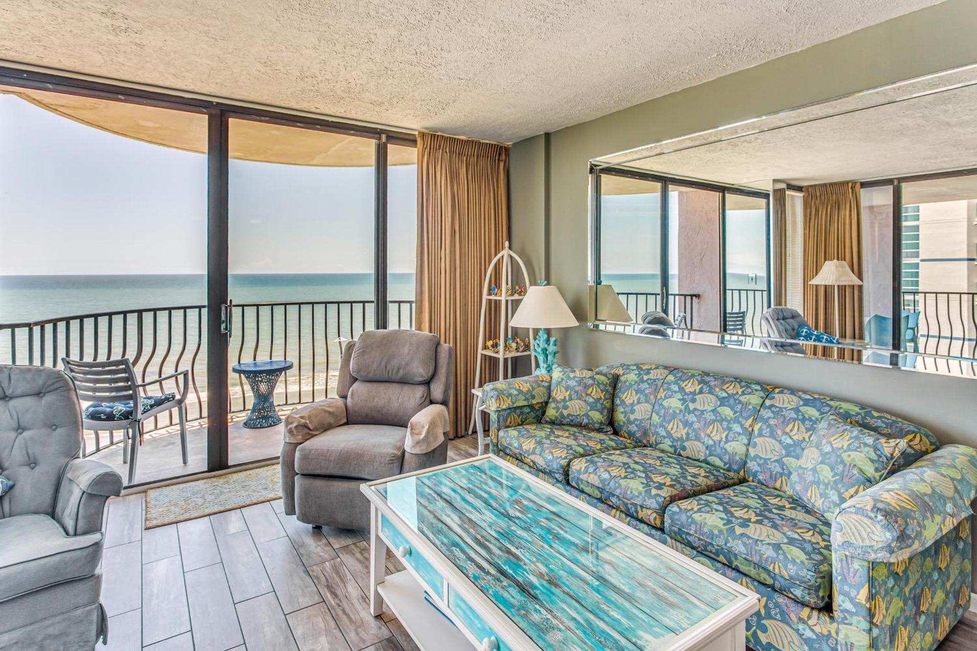 Myrtle Beach Oceanfront Condo With Covered Balcony! Exteriér fotografie