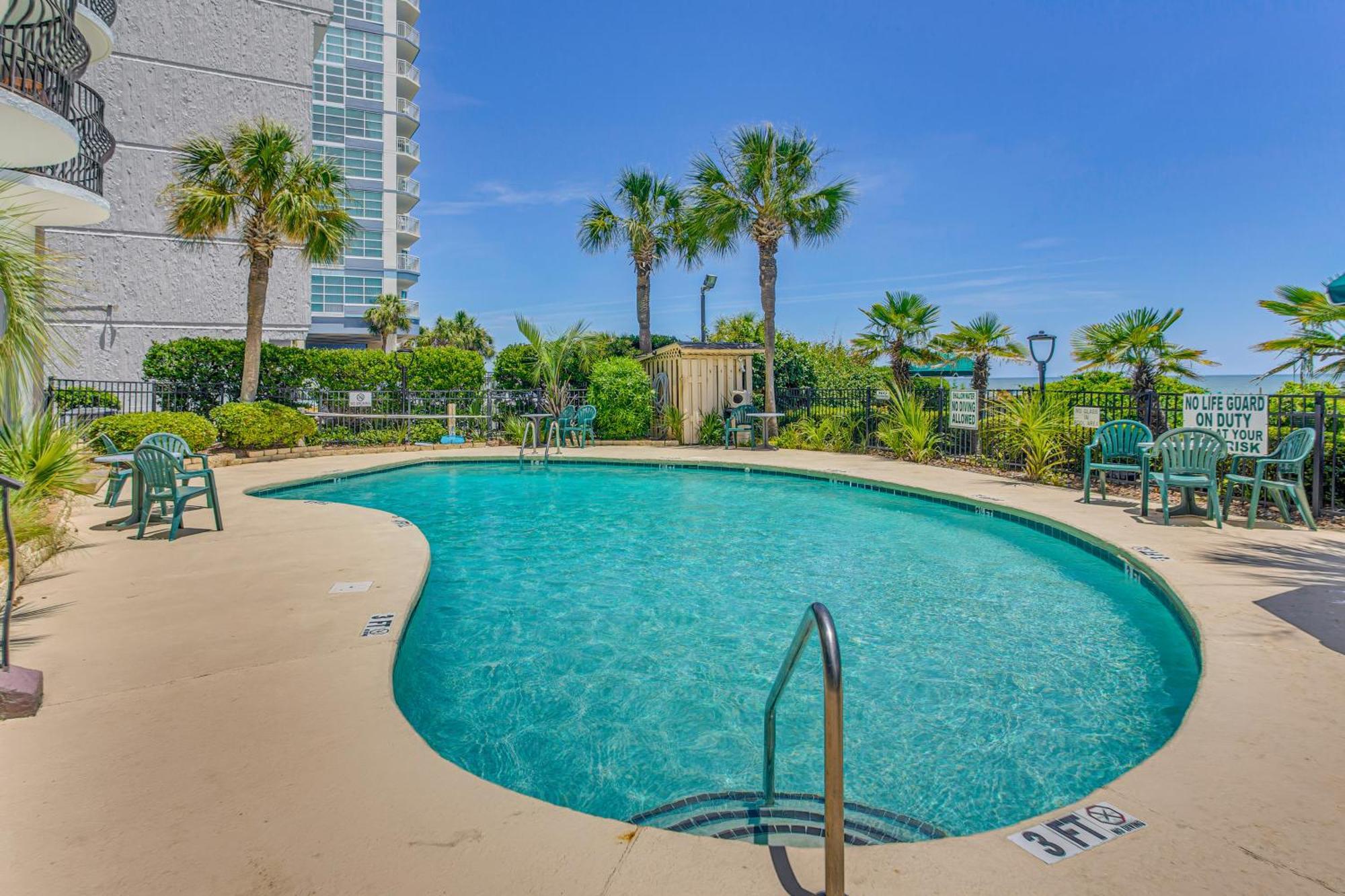 Myrtle Beach Oceanfront Condo With Covered Balcony! Exteriér fotografie