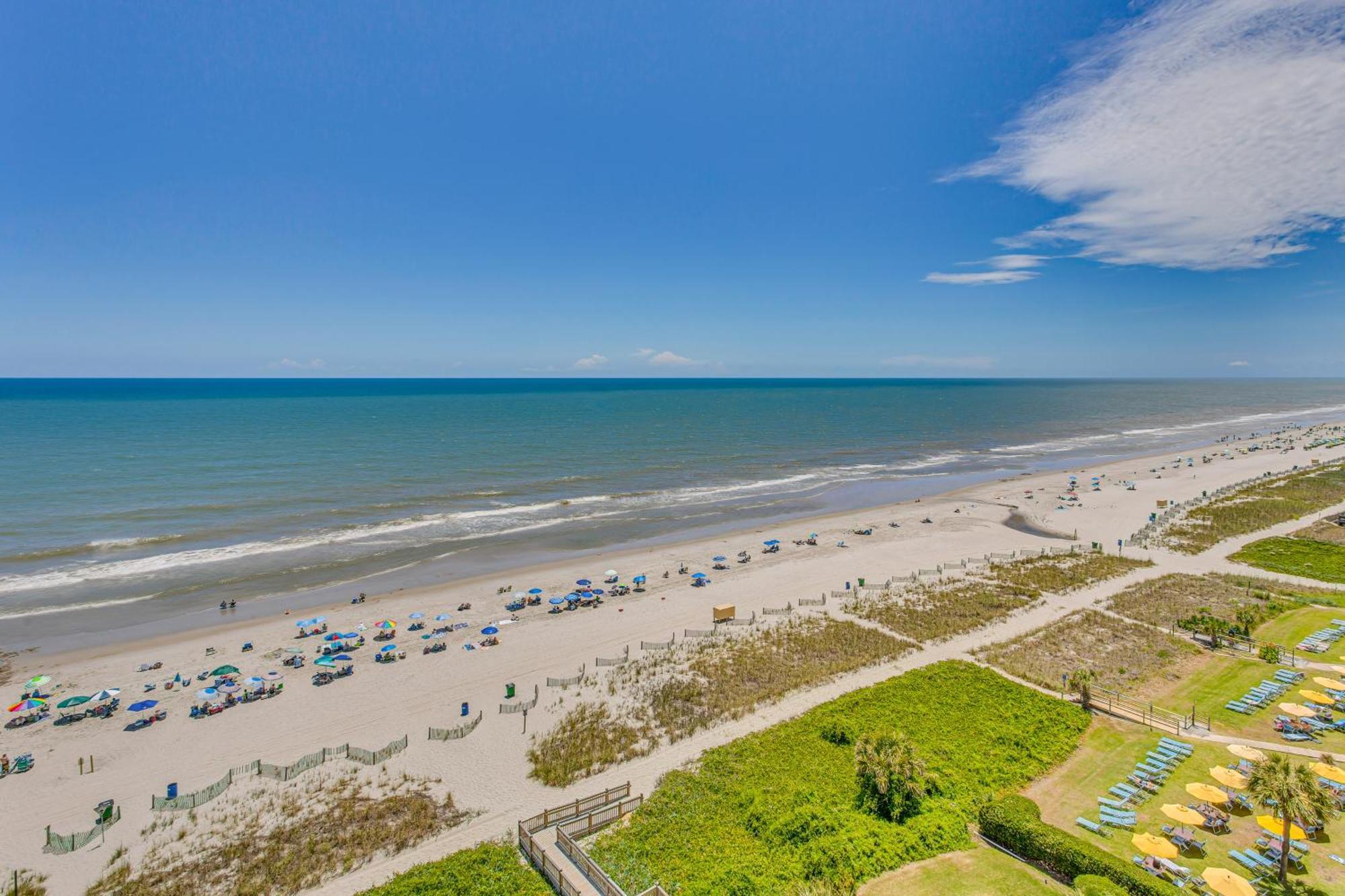 Myrtle Beach Oceanfront Condo With Covered Balcony! Exteriér fotografie