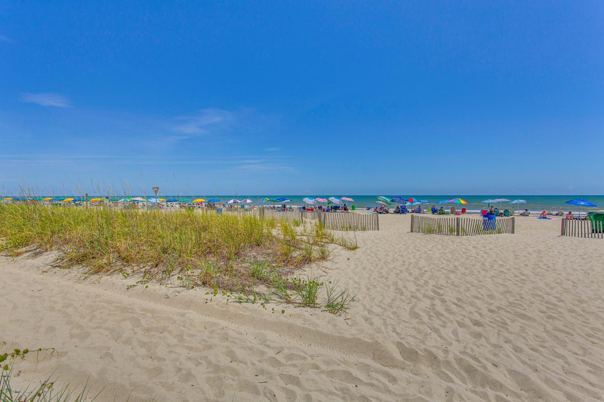 Myrtle Beach Oceanfront Condo With Covered Balcony! Exteriér fotografie