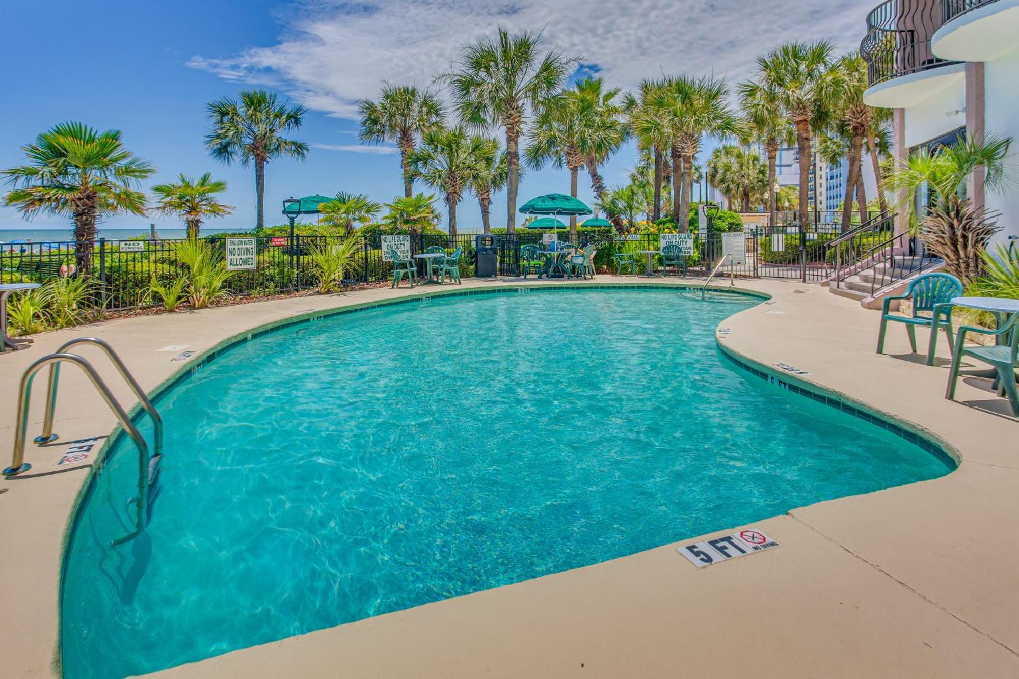 Myrtle Beach Oceanfront Condo With Covered Balcony! Exteriér fotografie